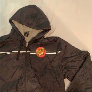 Santa Cruz Skateboard- Windbreaker (insulated) XXL